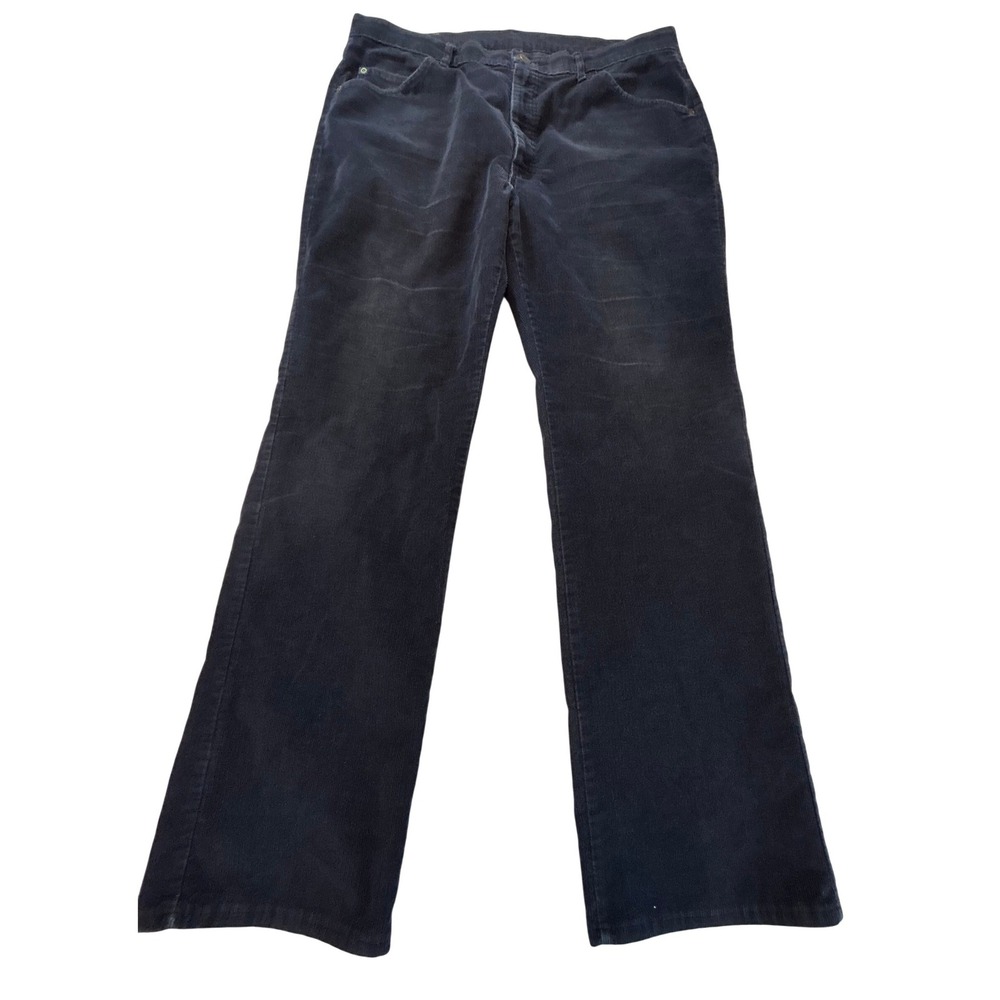 VTG Farah‎ Of Texas Corduroy Pants Men Grey/Navy Straight Leg Casual Pics 4 Size